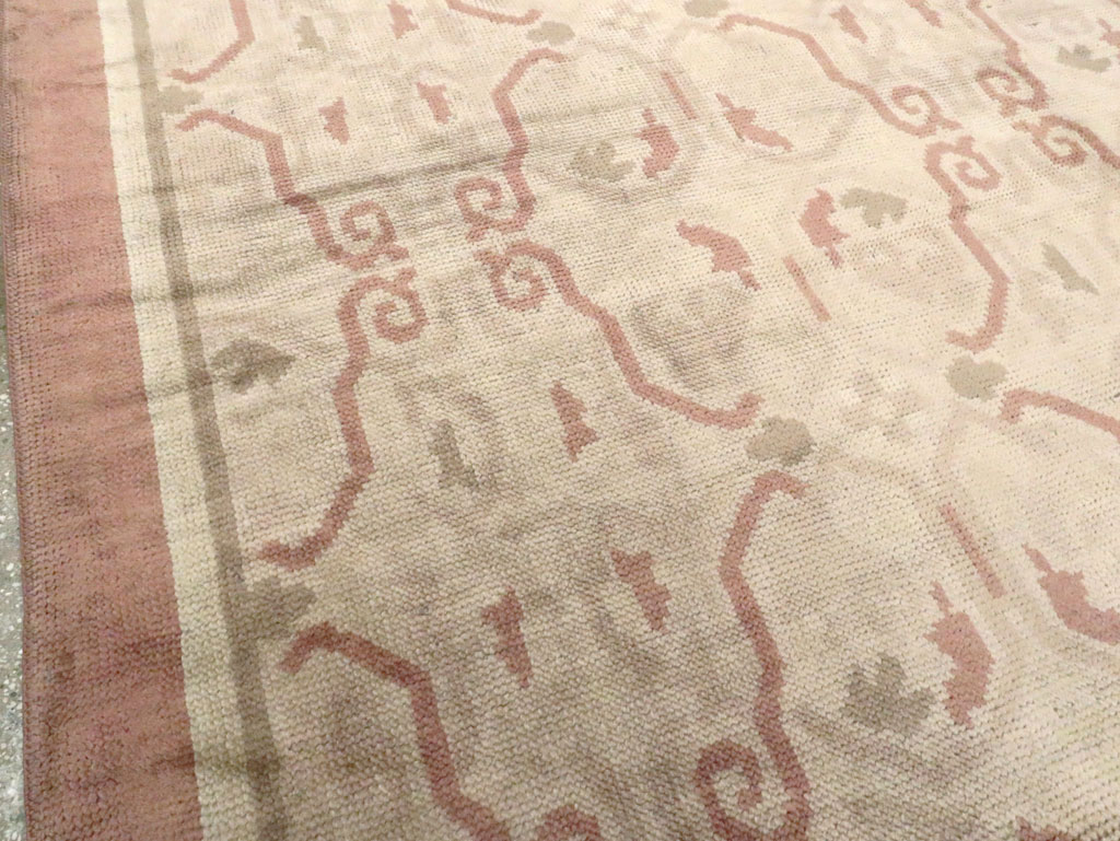 Antique European Continental Carpet, No.9919 - Gss