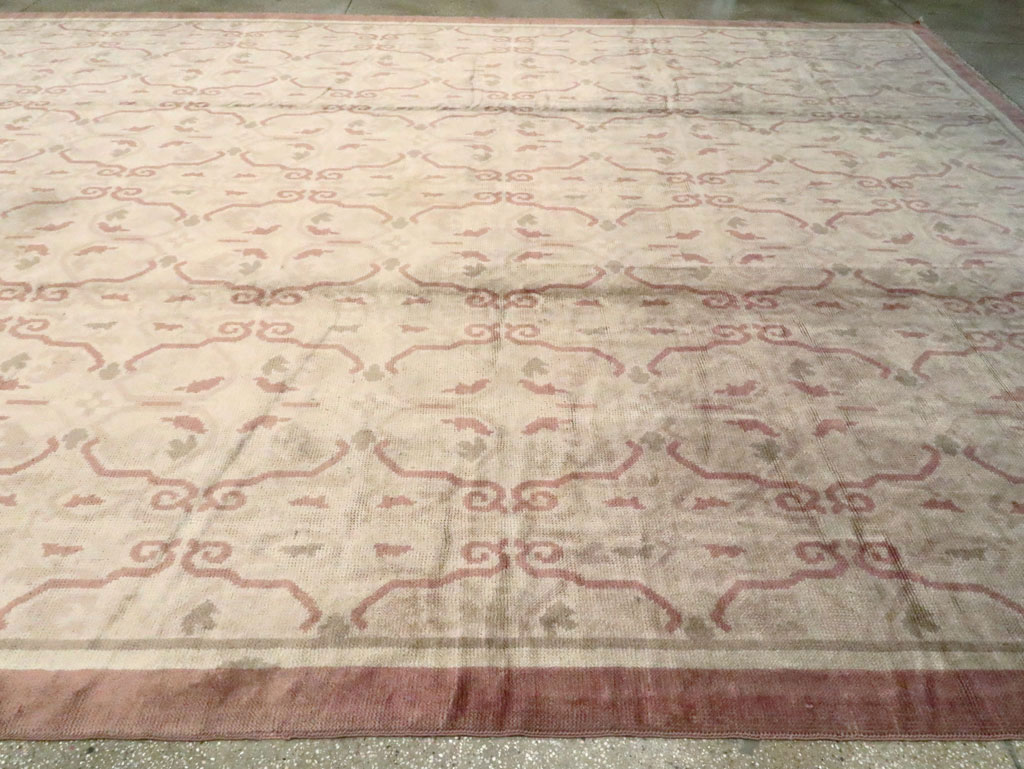 Antique European Continental Carpet, No.9919 - Gss