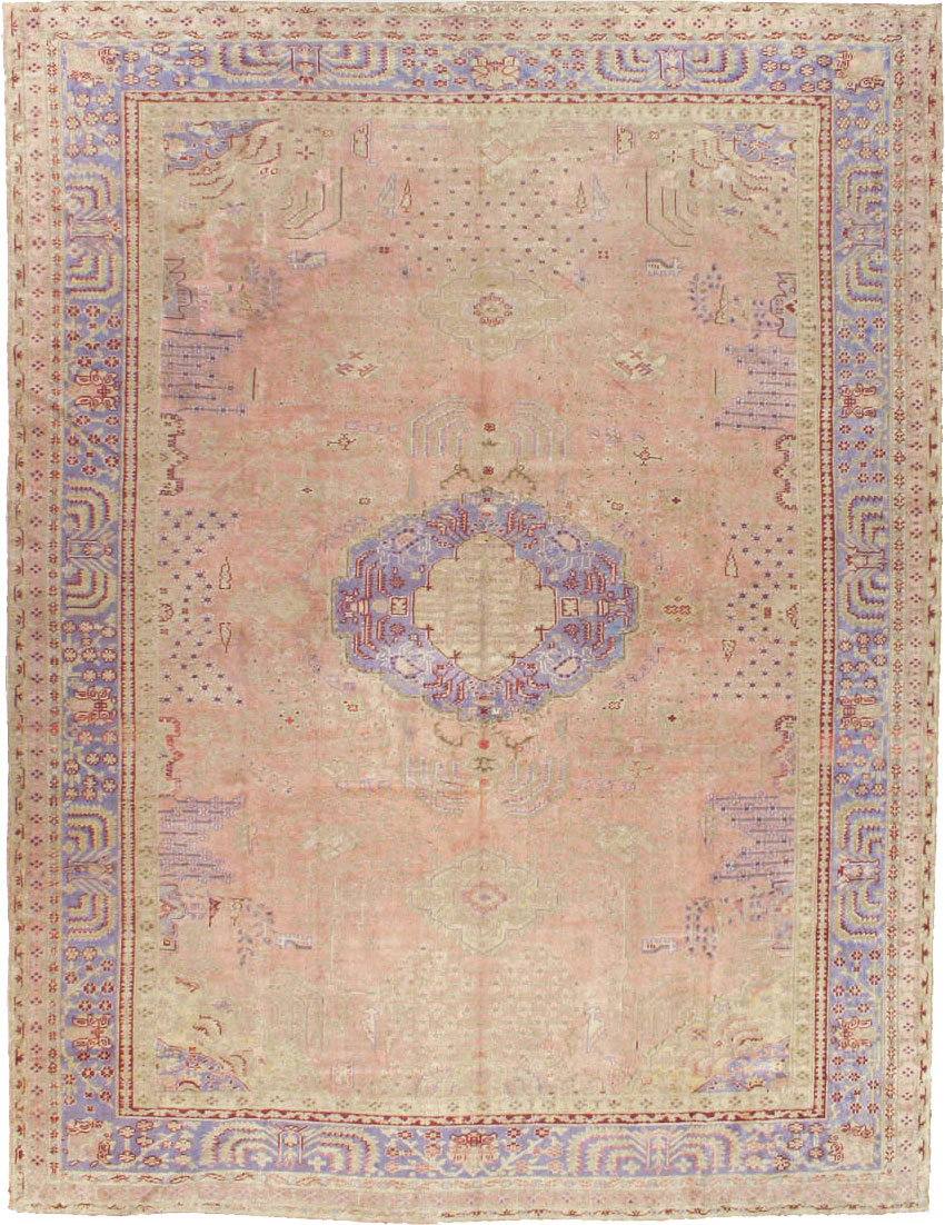An Oushak Carpet, No.9920 - Gss