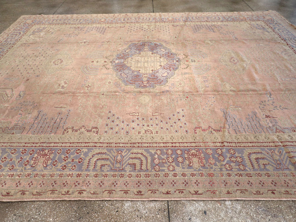 An Oushak Carpet, No.9920 - Gss