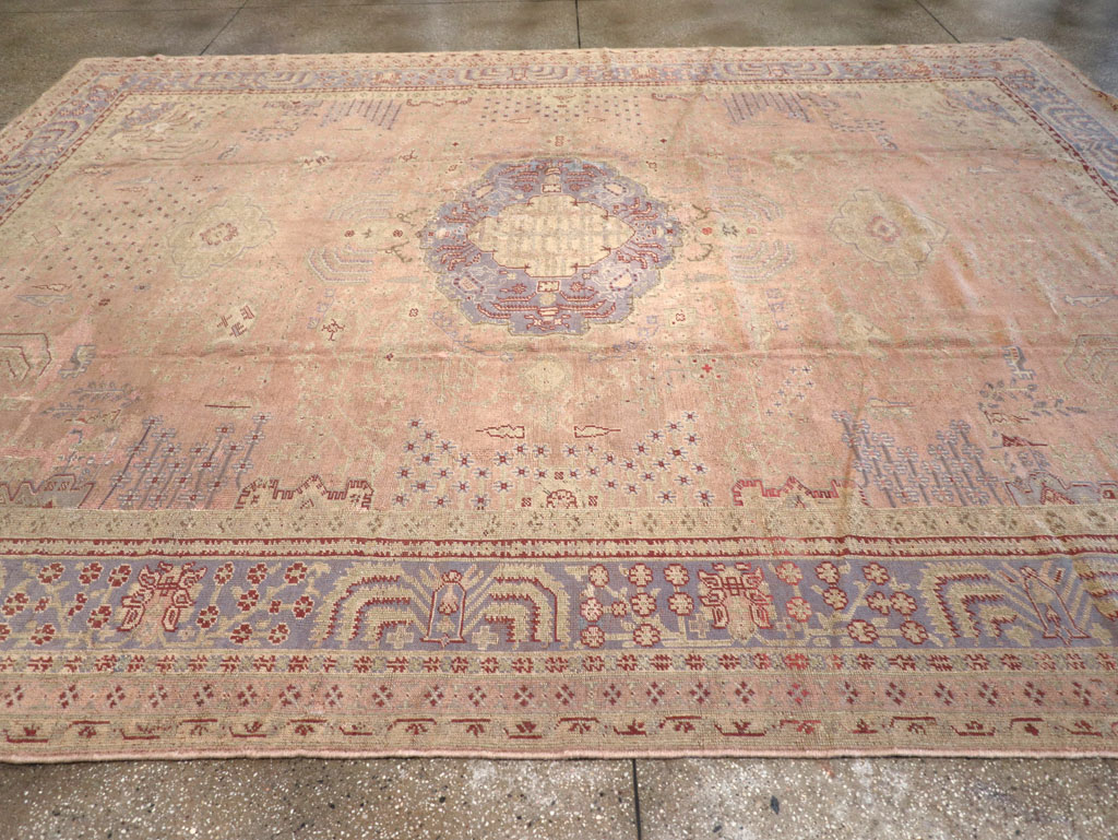An Oushak Carpet, No.9920 - Gss