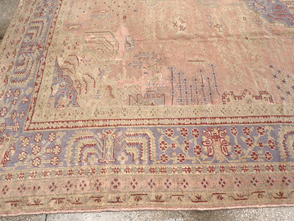 An Oushak Carpet, No.9920 - Gss