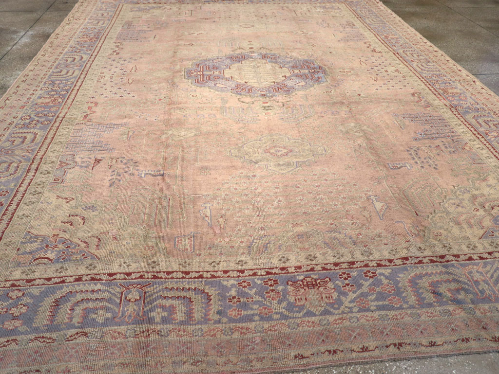 An Oushak Carpet, No.9920 - Gss