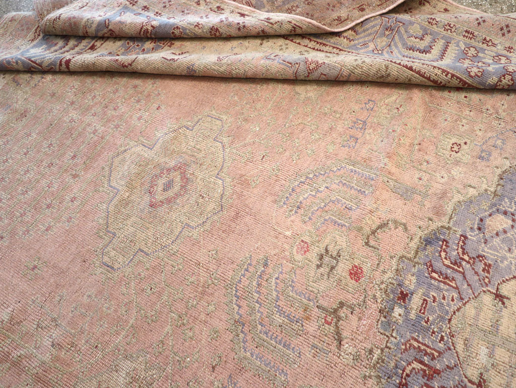 An Oushak Carpet, No.9920 - Gss