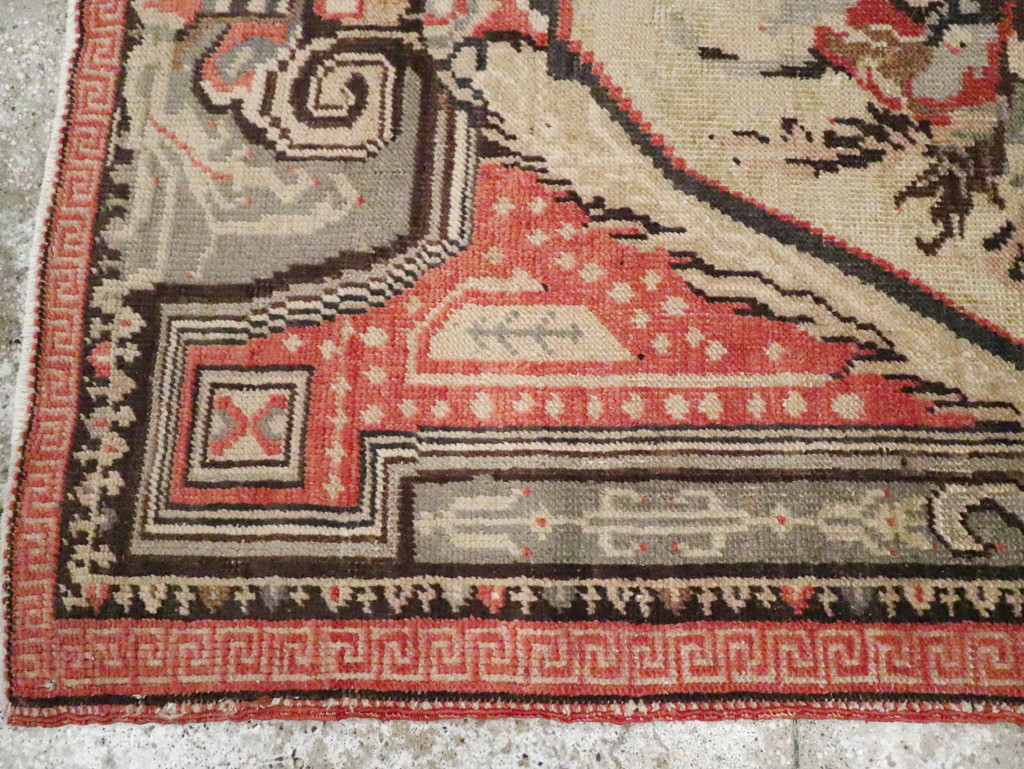 A Ghiordes Rug, No.9936 - Gss