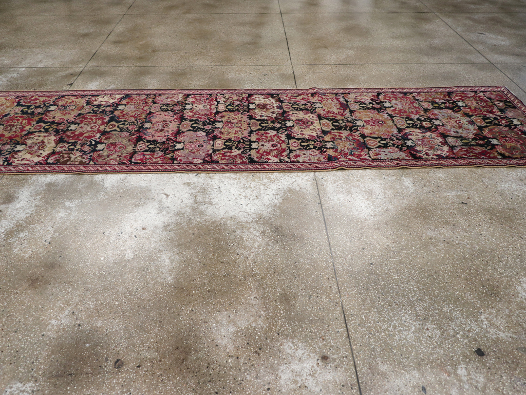 Antique Caucasian Karabagh Runner, No.9942 - Gss