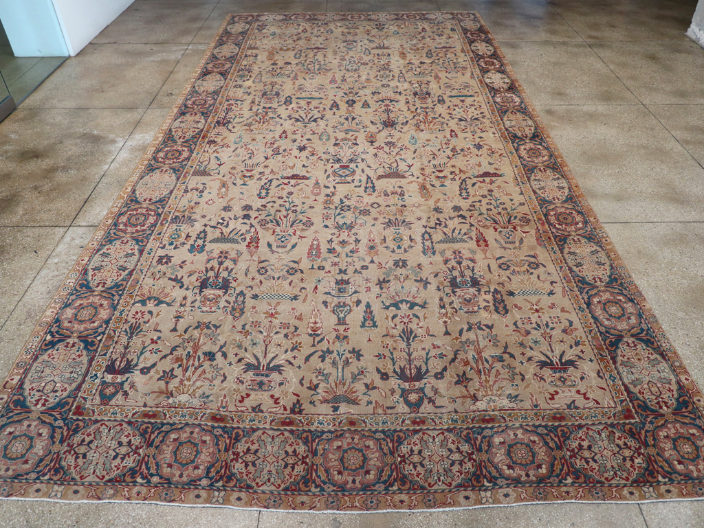 Antique Indian Lahore Carpet, No.9953 - Gss