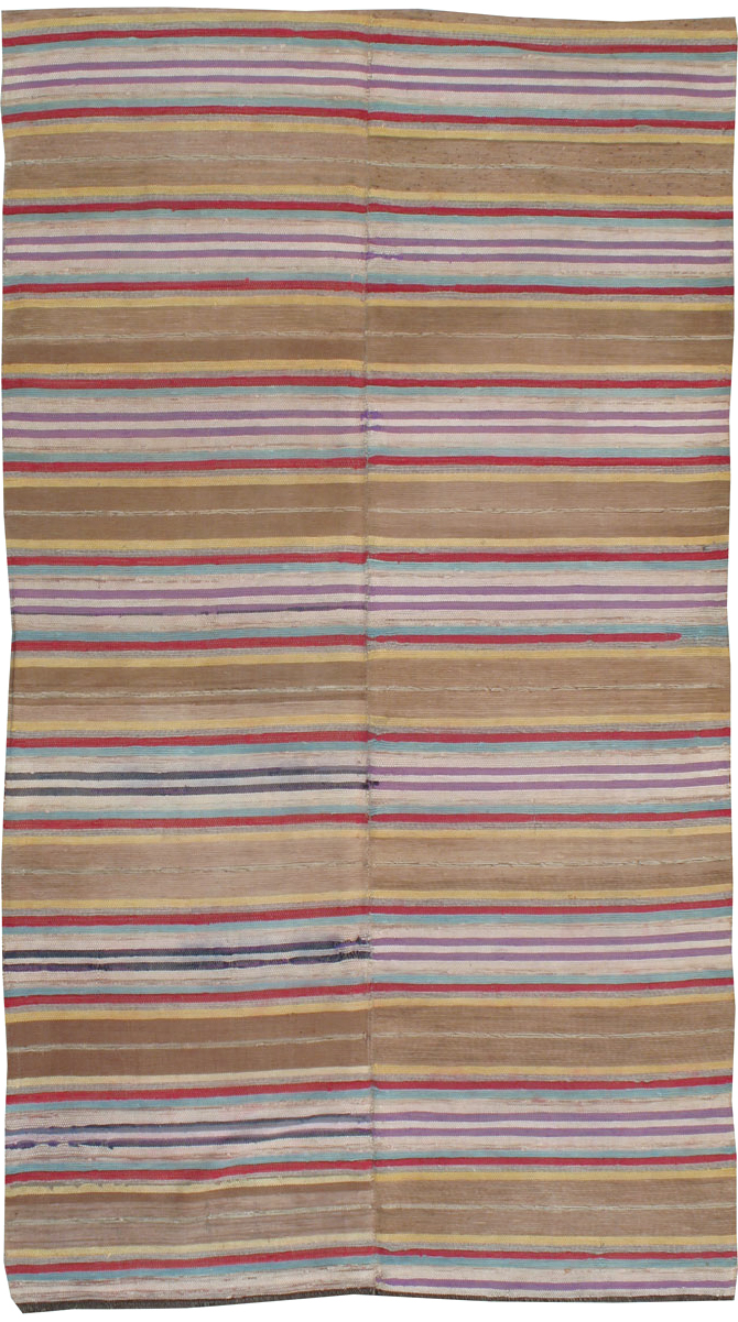 Antique American Rag Rug, No.9955 - Gss
