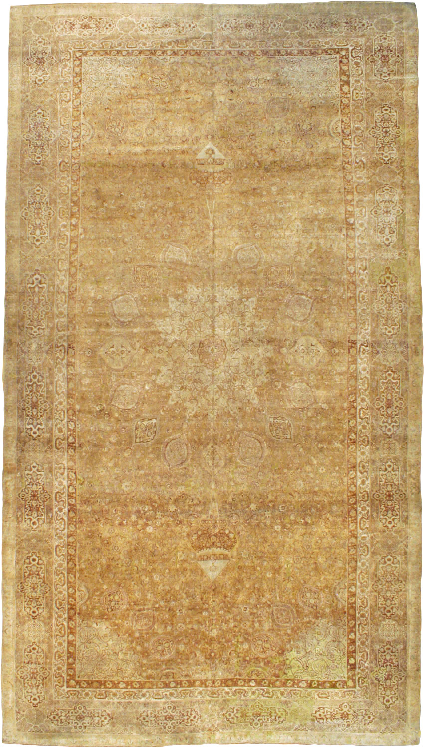 Antique Indian Agra Carpet, No.9965 - Gss
