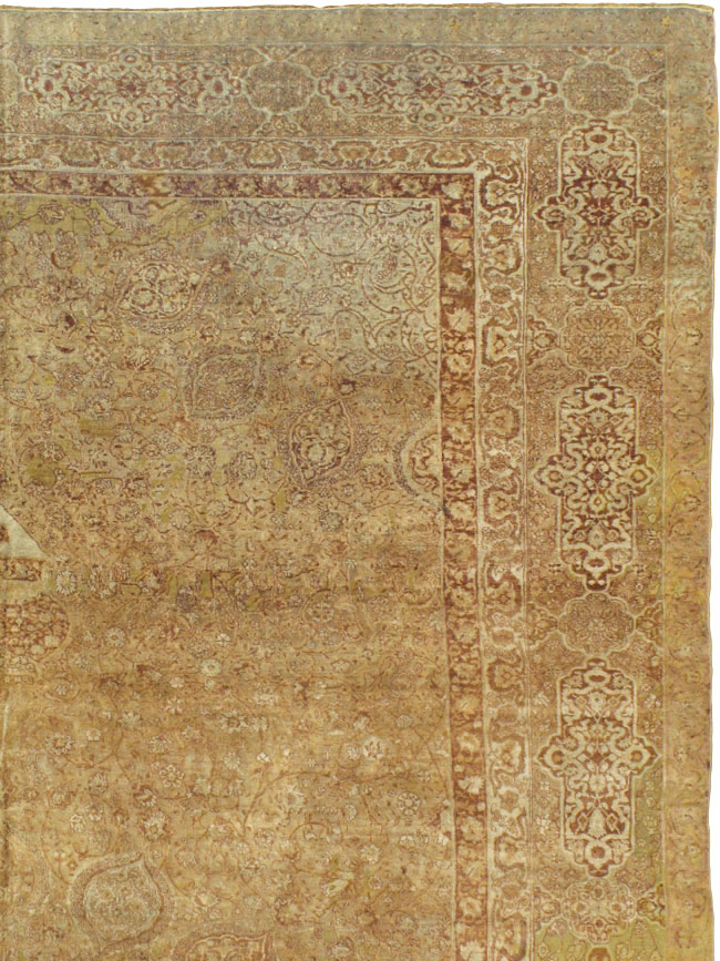 Antique Indian Agra Carpet, No.9965 - Gss