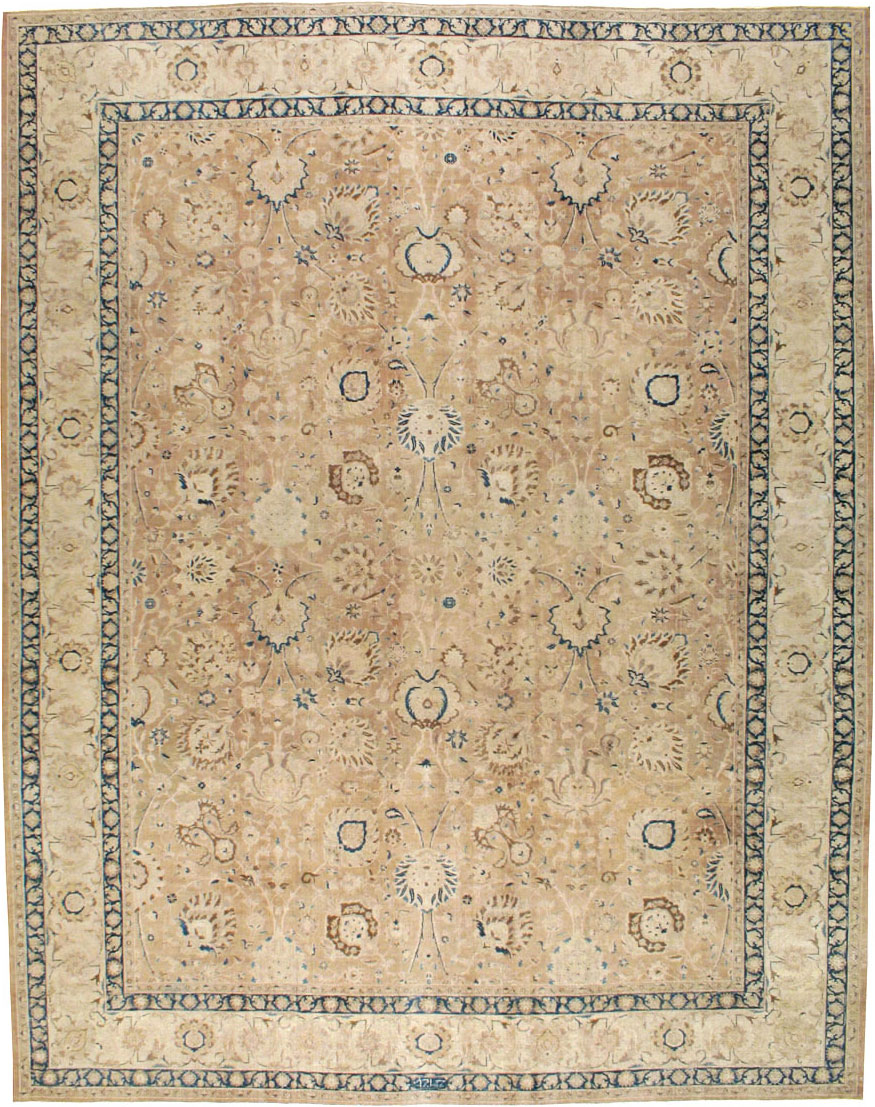 Antique Persian Tabriz Carpet, No.9985 - Gss