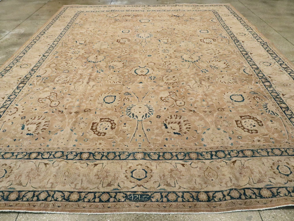 Antique Persian Tabriz Carpet, No.9985 - Gss