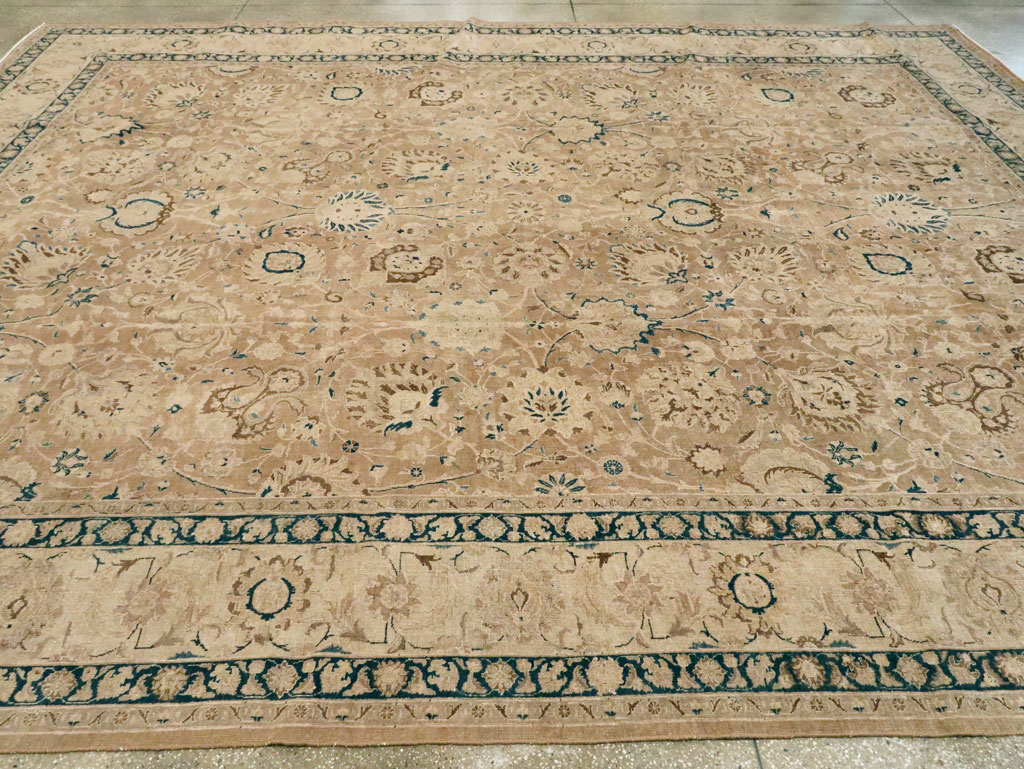 Antique Persian Tabriz Carpet, No.9985 - Gss
