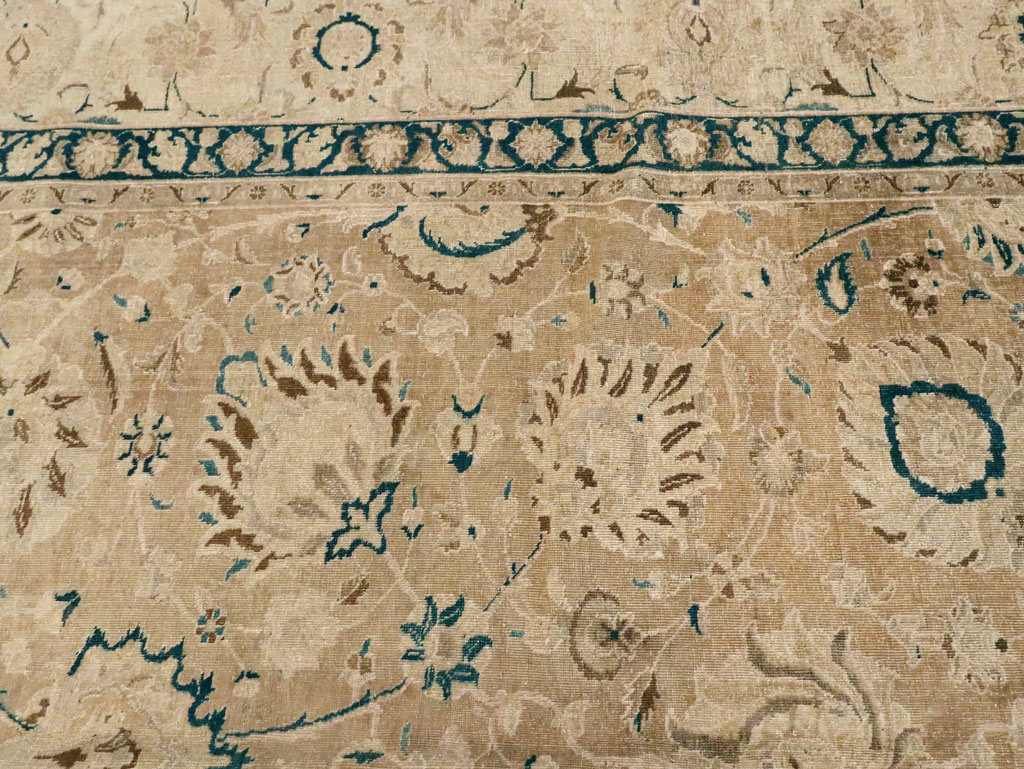 Antique Persian Tabriz Carpet, No.9985 - Gss