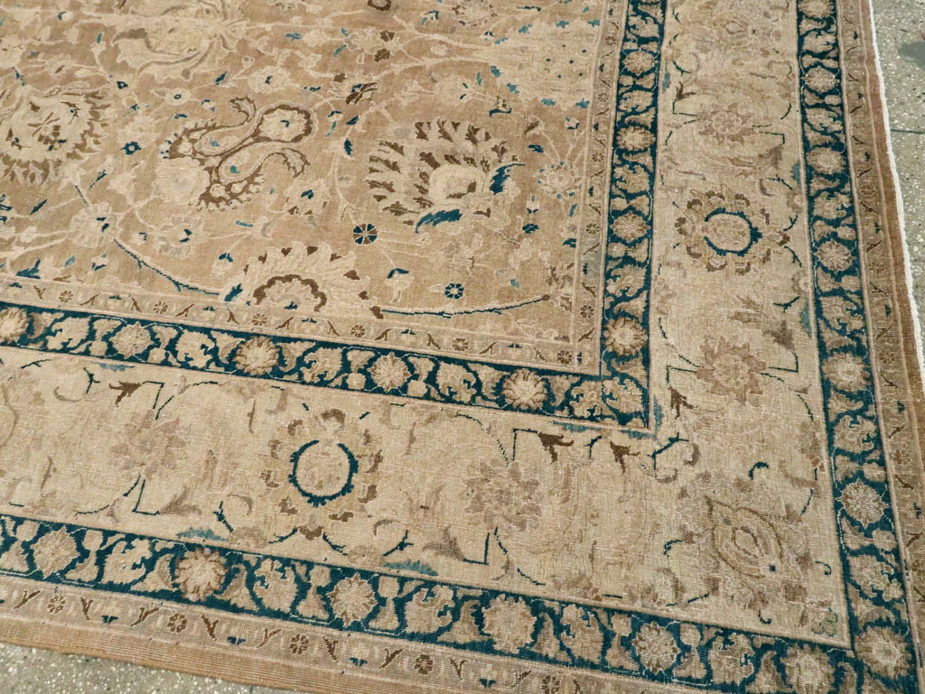 Antique Persian Tabriz Carpet, No.9985 - Gss